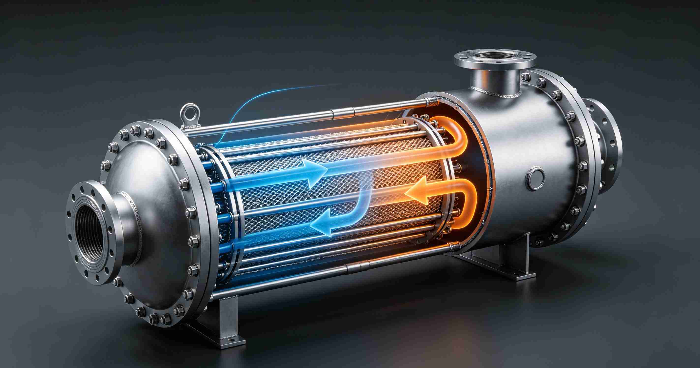 Fully welded plate and shell heat exchanger manufactured by ARO Thermal